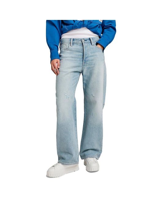 G-Star Blue Bowey 3D Boyfriend Ankle Jeans