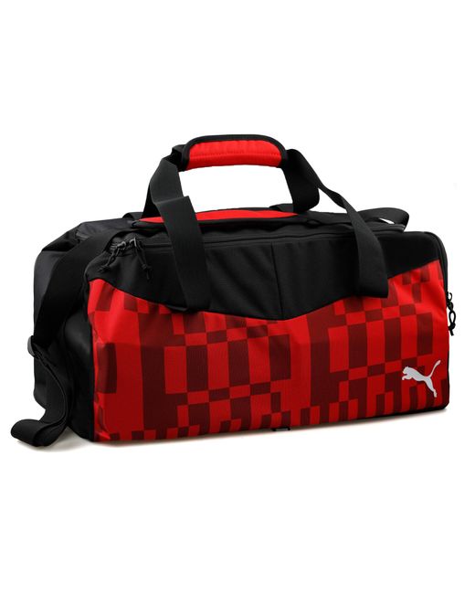 PUMA Red Erwachsene individualRISE Football Small Bag Umhängetasche