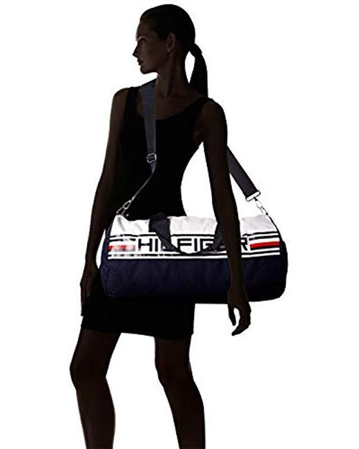tommy hilfiger duffle bag tommy patriot colorblock