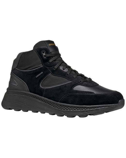 GEOX Men's U Spherica Actif X1 Sand Toffee Trainers