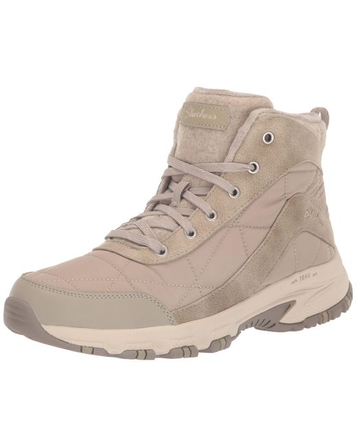 Skechers Hillcrest-new Traveler Hiking Boots in Brown | Lyst