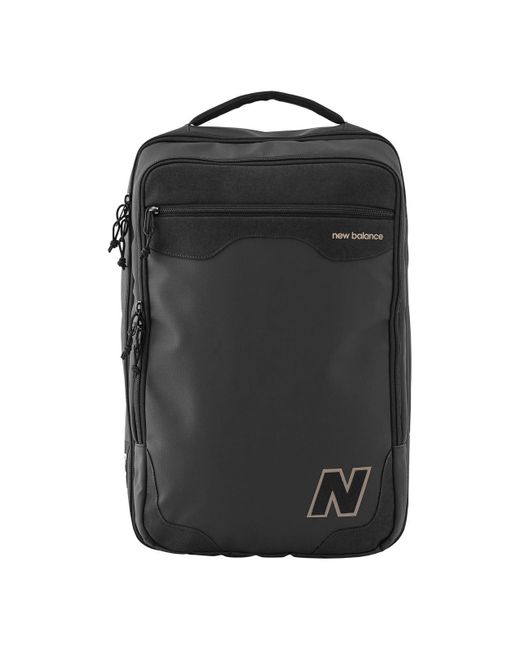 New Balance Black Unisex Legacy Commuter Backpack