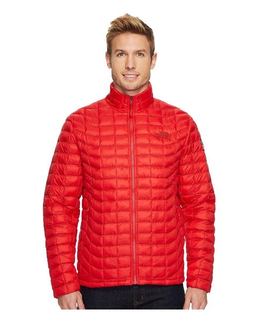 The North Face International Thermoball Jacket Tnf Red X-large for men