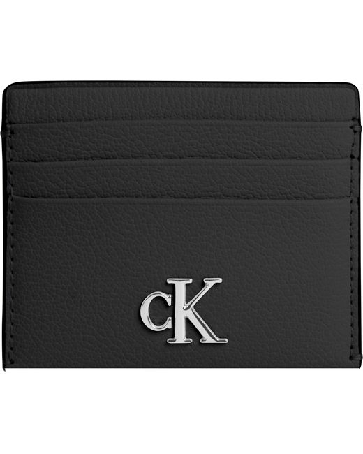 Minimal Monogram Cardcase 6CC K60K612746 di Calvin Klein in Black