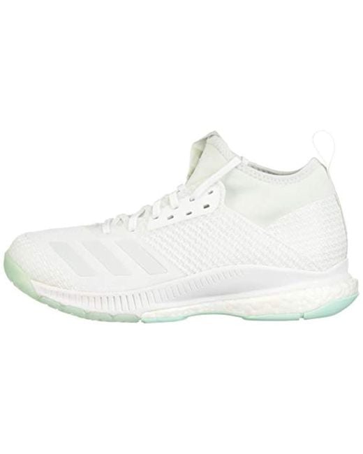 adidas Damen Crazyflight X 2 Mid Volleyballschuh in Wei Lyst DE