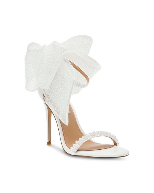 Sandalo Donna con Tacco Benni di Steve Madden in White