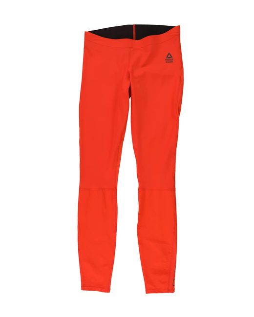 Reebok Red S Crossfit Compression Athletic Pants