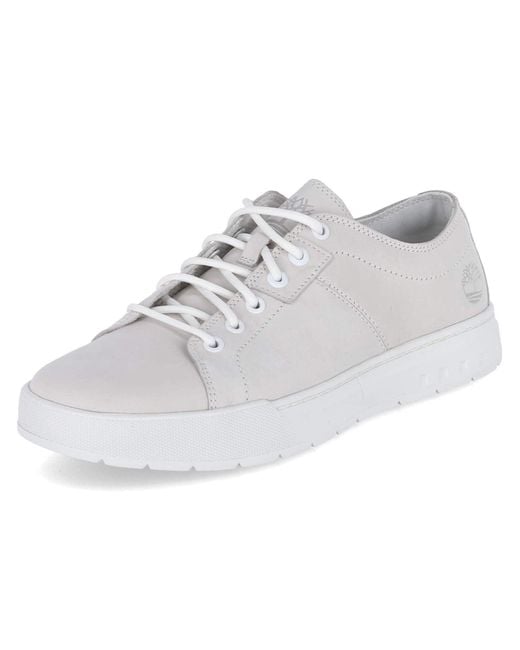 Timberland White Low Lace Up Sneaker for men