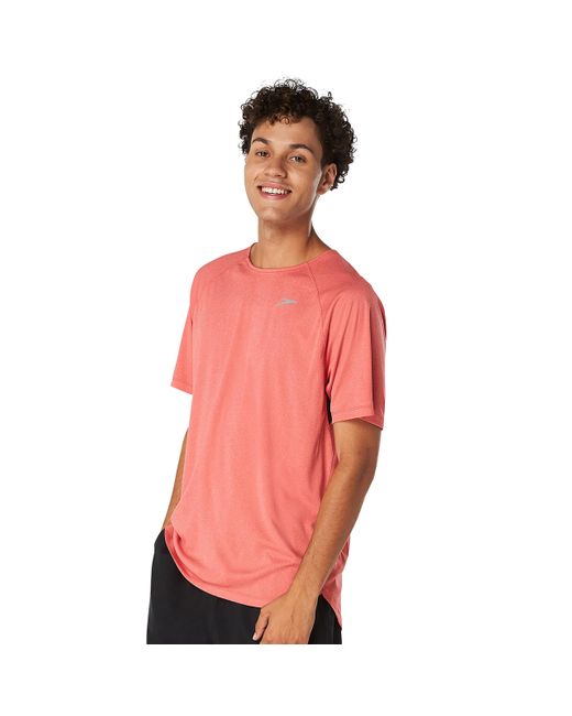 Speedo Uv Swim Shirt Short Sleeve Fitness Rashguard Rash Guard in Pink for  Men | Lyst UK