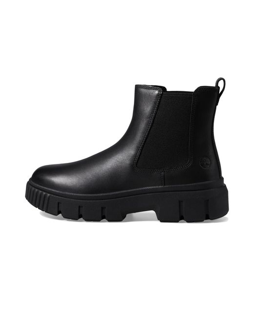 Timberland Black Greyfield Chelsea Boots