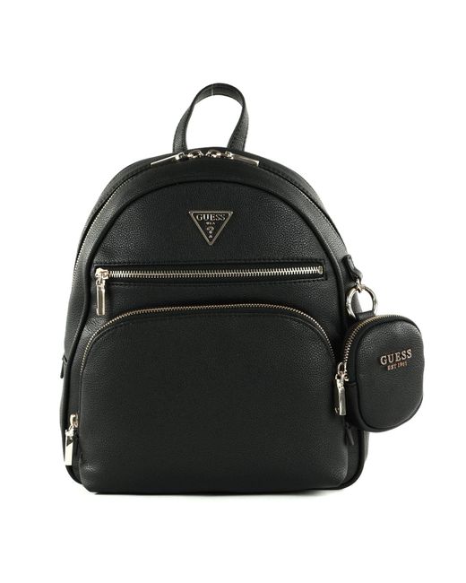 Guess Black Power Play Tech Backpack