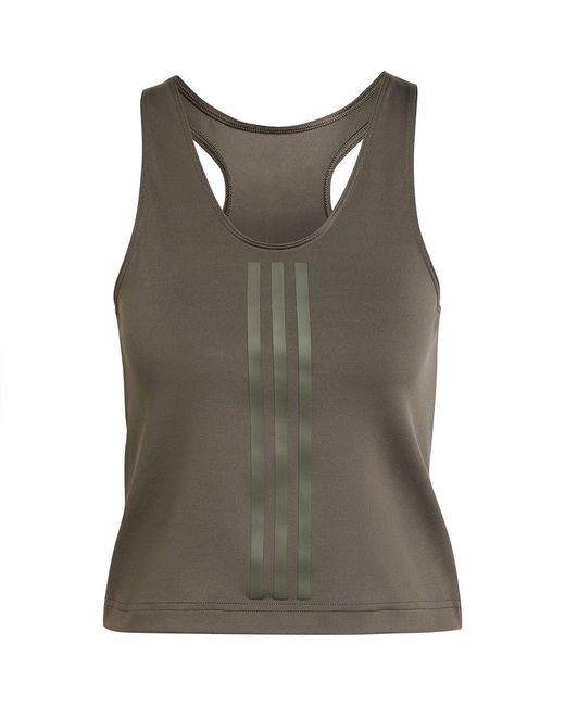 Adidas Green Power Reversible Tank Top M Brown