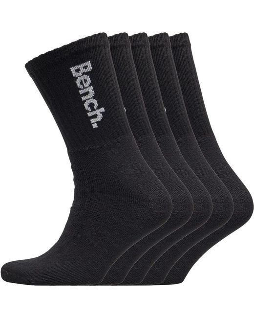 Bench 5er-Pack Socken in Black für Herren
