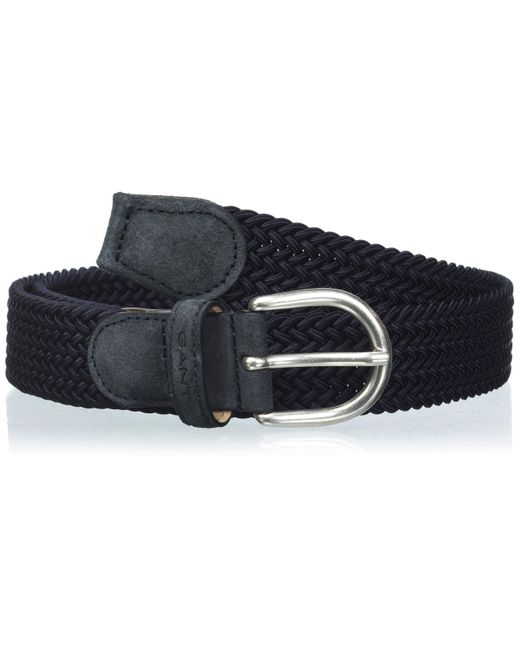 Gant Black 4940174-410-90-36 Elastic Braid Belt
