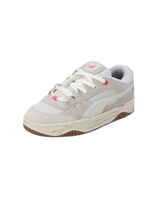 PUMA White Black Sneakers 180 Staple for men