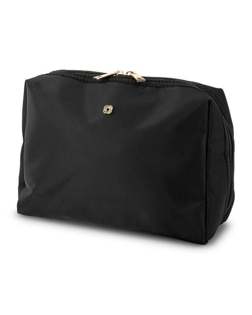 Samsonite Black Polyester Body With Full Zip Around Opening - Spacious Main Compartment & 4 Interior Slip Pockets - Perfect For Everyday for men