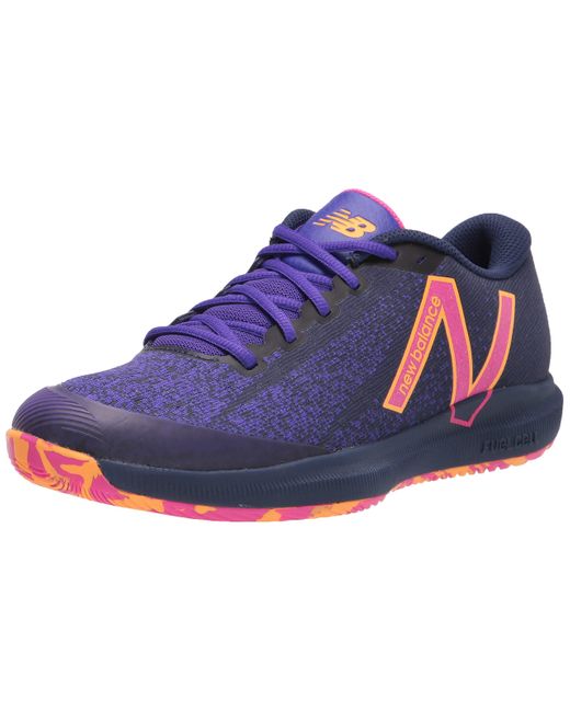 New Balance Synthetic Fuelcell 996 V4 Hard Court Tennis Shoe in Black/Deep  Violet (Blue) - Save 41% | Lyst