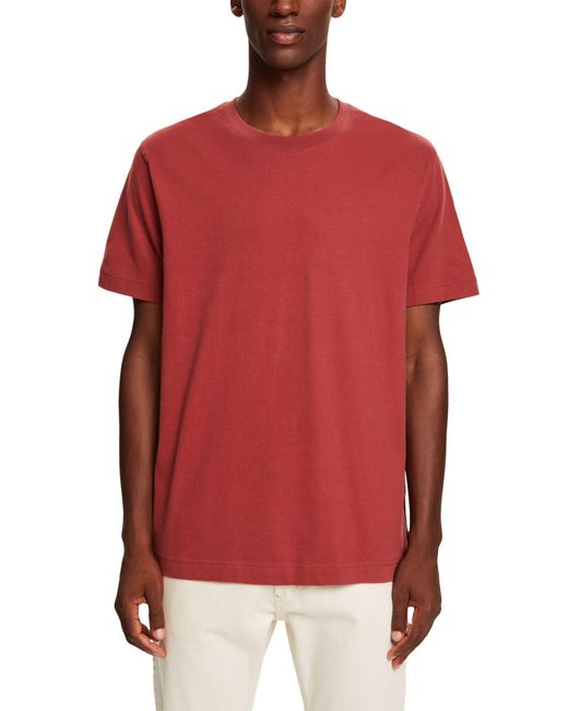 103EE2K302 Camiseta Esprit de hombre de color Red