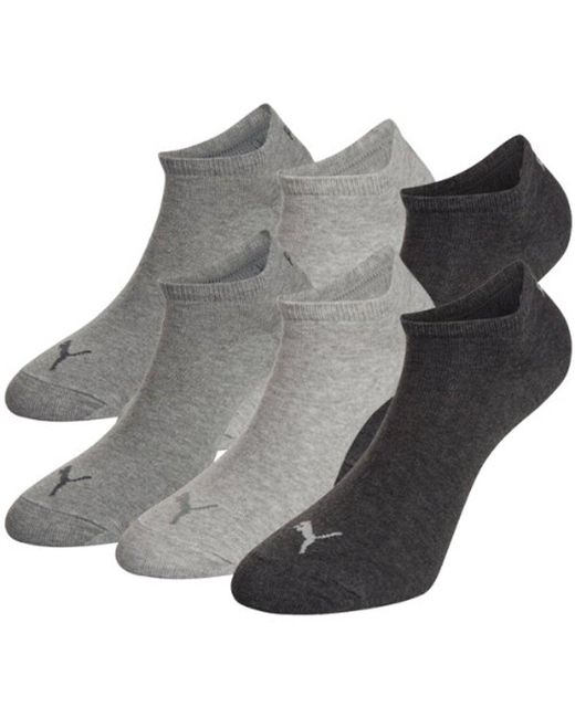 PUMA Gray Trainer Socks
