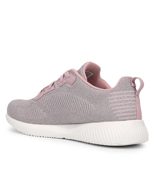 Skechers Pink Bobs Squad Ghost Star Trainers
