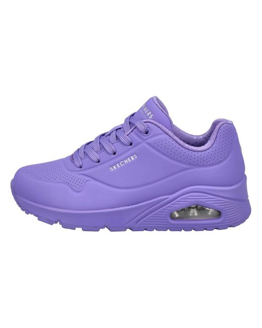 Skechers Purple Uno Stand On Air Trainers