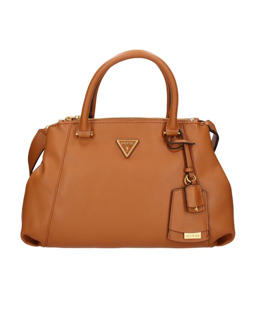 Guess Brown Handbag Woman Ba919606 Cognac