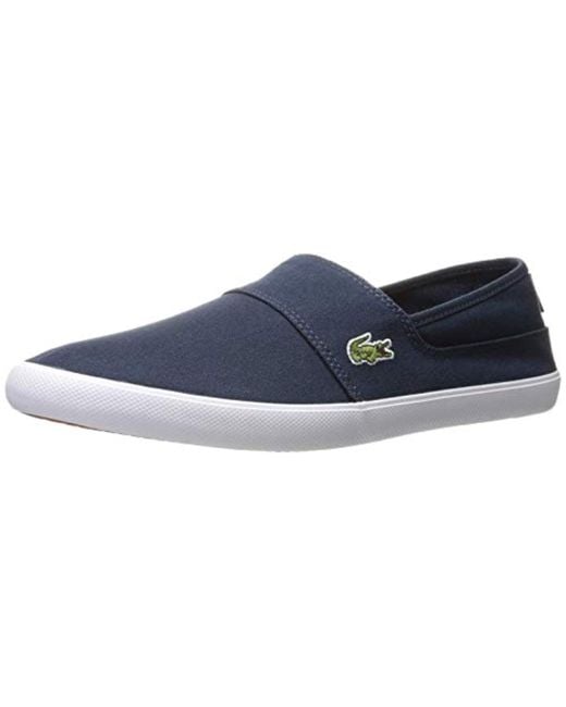Lacoste Blue Marice Canvas Loafer for men
