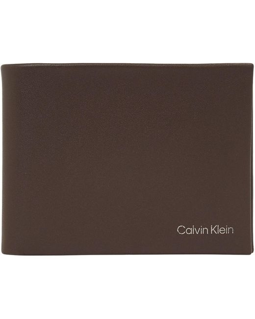 Calvin Klein Black Wallet Concise Bifold Small for men