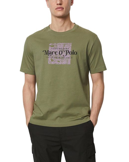 Marc O' Polo 423201251076 T-Shirt in Green für Herren
