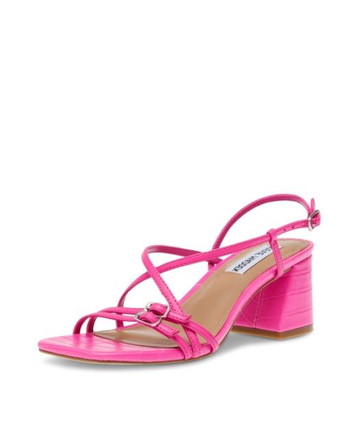 Steve Madden Pink Arline Sandale mit Absatz