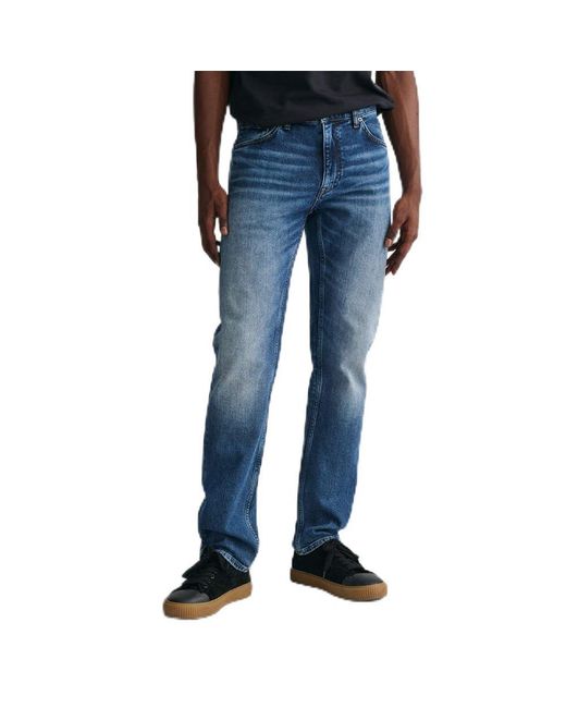 Gant Blue Regular Jeans for men