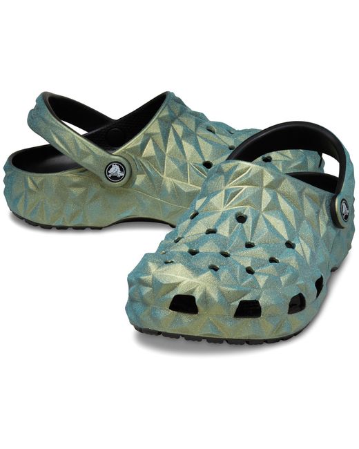 Classic Textured Clogs di CROCSTM in Green