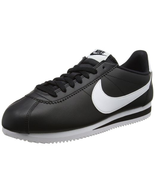 Nike Leather Classic Cortez in Black - Save 87% - Lyst