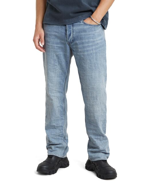 G-Star RAW Dakota Regular Straight Jeans in het Blue voor heren