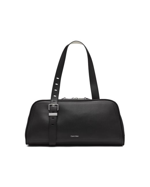 Calvin Klein Black Lowen East/West Satchel