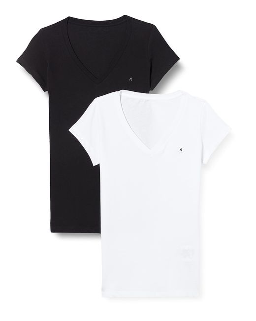 W3199 .000.22602 T-Shirt Replay en coloris Black