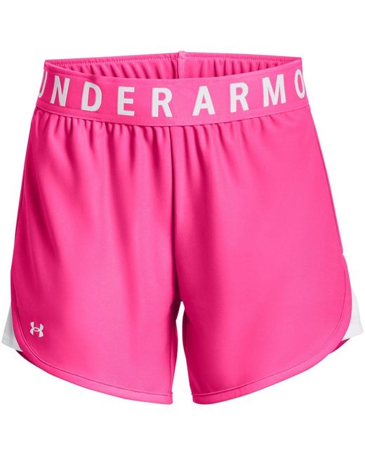 Under Armour S Play Up Shorts Pink Xs