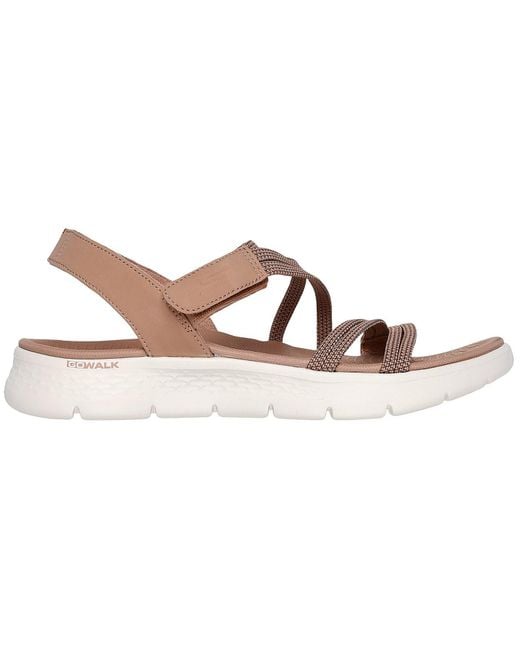 Go Walk Flex Sandal Emma di Skechers in Black