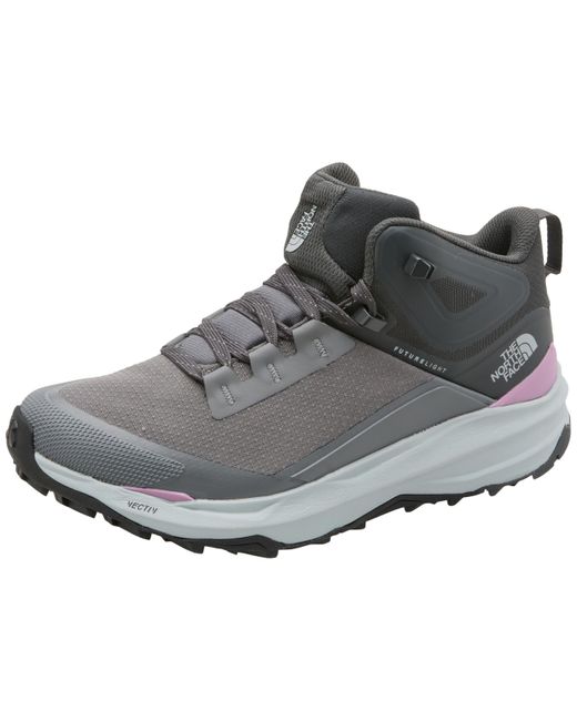 NF0A7W6BSOU1 W VECTIV EXPLORIS 2 MID FUTURELIGHT SMOKED PEARL/ASPHALT GREY EU 38.5 The North Face en coloris Black