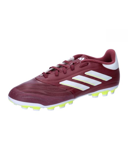 Adidas Red Copa Pure 2 League Ag 2g/3g Energy Citrus Football Shoes Artificial Grass