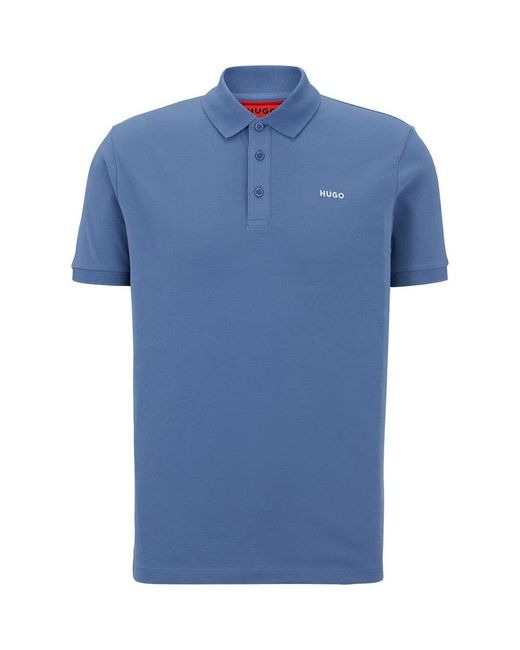 HUGO Donos222 Polo in Blue für Herren