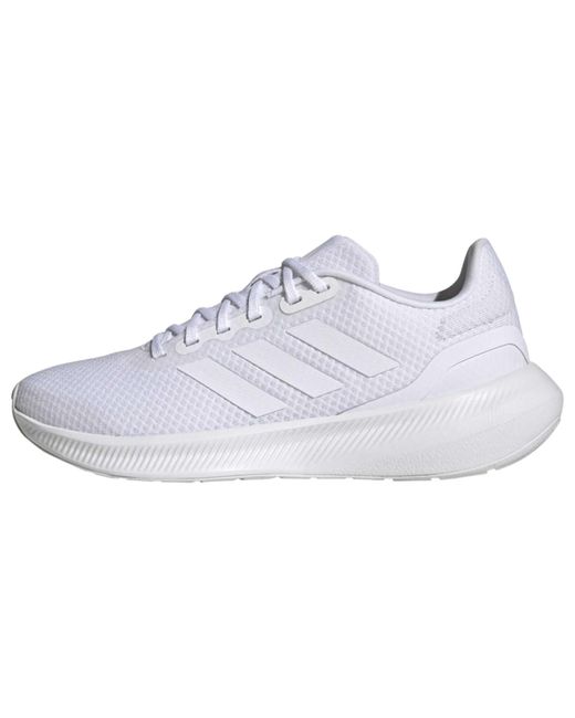 Adidas White Runfalcon 3.0 Sneaker