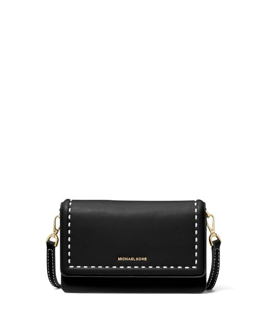 Michael Kors Jet Set Small Phone Crossbody in Black Lyst UK