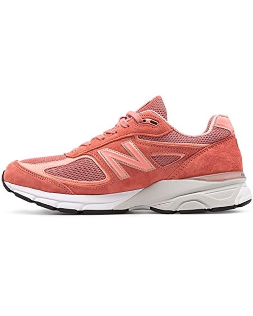 new balance 990 sunrise rose gold