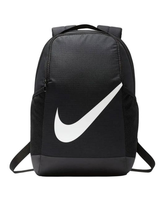 Nike Y Nk Brsla Bkpk - Sp23, Zwart/wit., 18 L, Sport in het Black