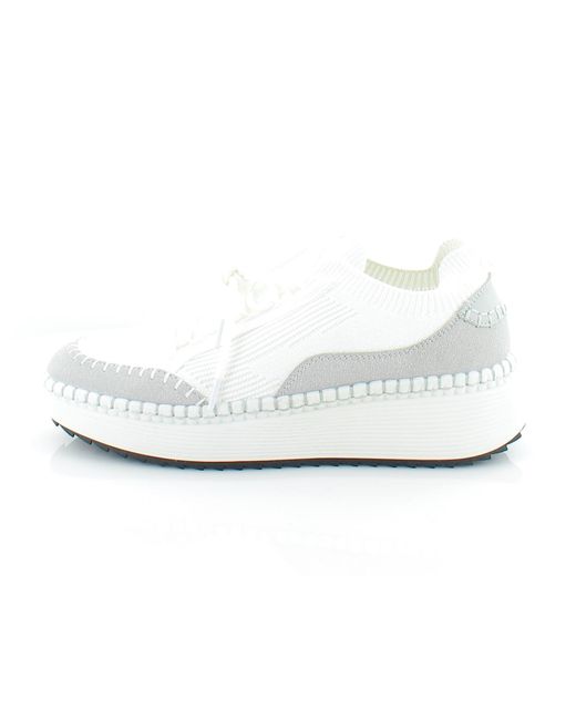 Steve Madden White Indiana Fashion Sneakers