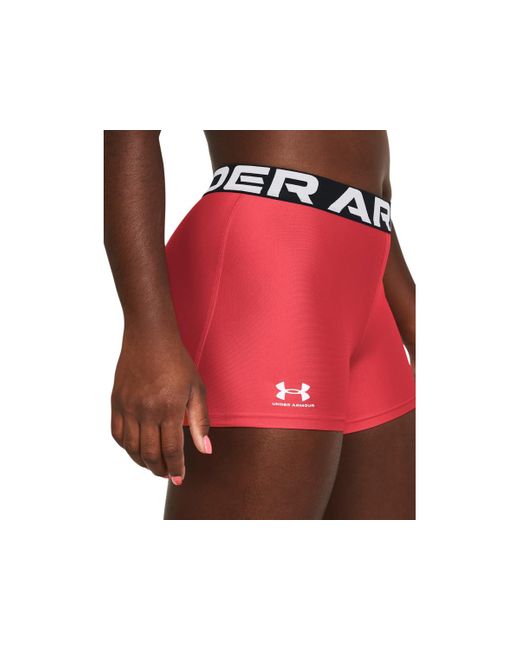 Under Armour Red Hg Authentics Shorty Shorts