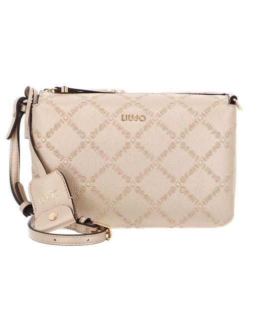 LIU JO Adonide Crossbody Bag S Light Gold di Liu Jo in Natural