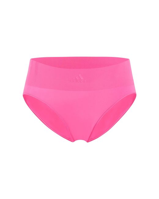 Adidas Pink High Leg Brief Underwear