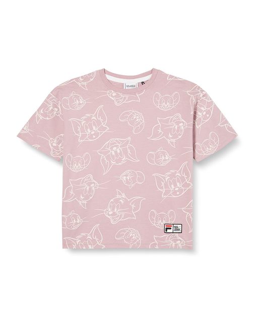 Tver Tee T-Shirt di Fila in Pink
